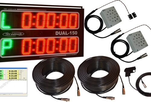 Časomiera pre hasičsý sport - sada DUAL 150