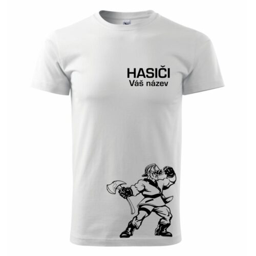 DHZ Hasič (vlastný nápis) - pánske tričko