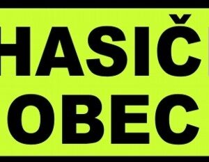 Reflexný nápis HASIČI a názov obce - na zásahové obleky DEVA