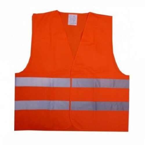 Výstražná reflexná vesta - oranžová