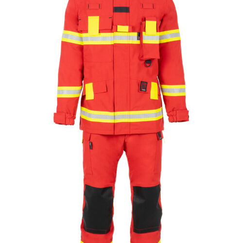 Zásahový odev GoodPRO FR2 FireSnake Classic pre hasičov RED